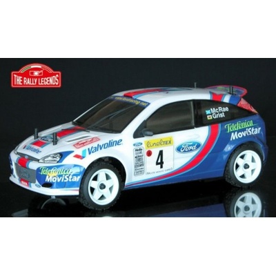 Rally legends Ford Focus WRC McRae 2001 4WD licencované proporcionálne lak. karoséria RTR sada 1:10