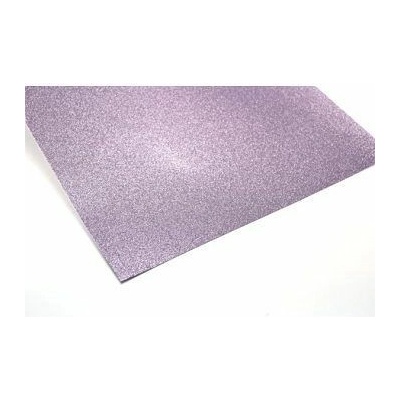 Scrapbookový glitrový papír 30,5 x 30,5 cm, sv. fialový