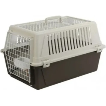 Ferplast - Atlas 30 Open - Транспортна чанта за кучета и котки с мека постелка и съд за вода, 60 / 40 / 38 см