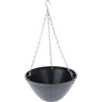 Plastový závesný a nástenný obal na kvetináč 3 ks ø 30 cm – Dakls
