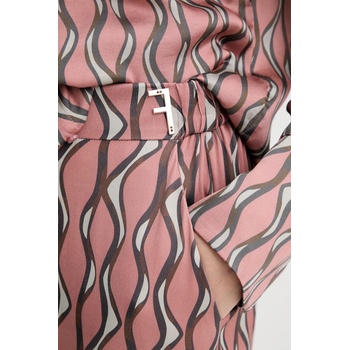 Fracomina Панталон Fracomina в розово със стандартна кройка, с висока талия FS25WV3014W732K5 (FS25WV3014W732K5)