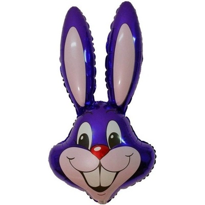 Balón fóliový 87,5 cm zajac fialový