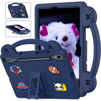 Vsetkonamobil 66747 FANY Detský kryt na tablet pre Samsung Galaxy Tab S9 FE / Tab S10 FE / S10 Lite tmavomodrý