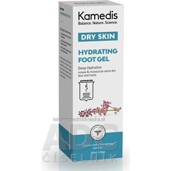 Kamedis Dry Skin Hydrating Foot Gel hydratačný gél na nohy 100 ml