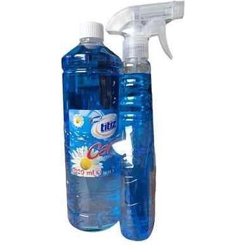 Titiz препарат за почистване на стъклени повърхности, Помпа 500мл. + Пълнител 1000мл