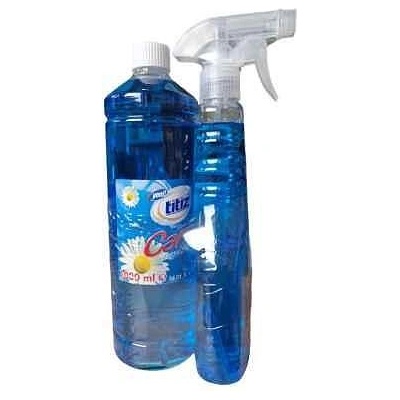 Titiz препарат за почистване на стъклени повърхности, Помпа 500мл. + Пълнител 1000мл