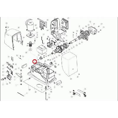 BMG0907R08.45673 korpus pohonu RB600/1000