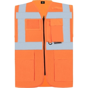 Korntex hi-vis kxmf berlin / Светлоотразителна многофункционална жилетка - оранжева s (76kxmf23501)