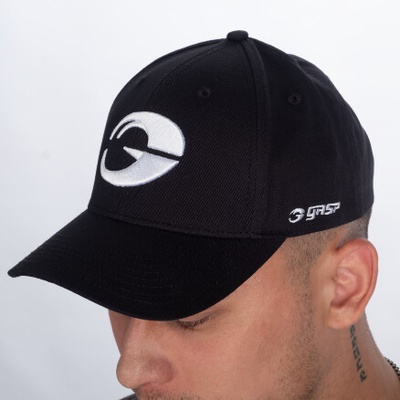 GASP BASEBALL CAP BLACK/WHITE Gasp čierno-biela