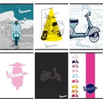 STREET Тетрадка Street, А5, широки редове, 54л, Vespa (29266-А-VESPA)