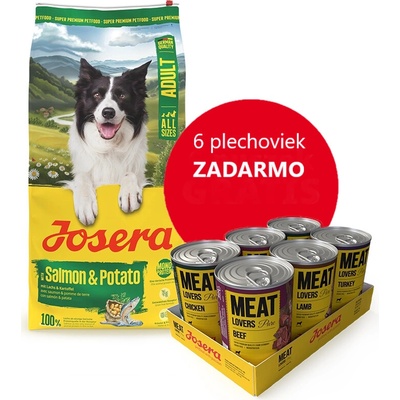 Josera Adult losos a zemiaky 12,5 kg