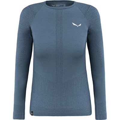 Salewa Дамско мериносово термобельо Salewa Women's Zebru Responsive L/S Tee Merino base layer - Dark Denim - размер 34 (EU) (115-1305-0111)