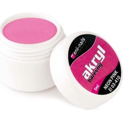Enii Nails farebný akryl Neon Pink 5 ml