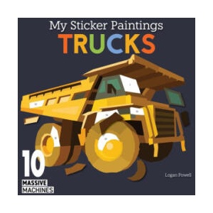 My Sticker Paintings: Trucks (ISBN: 9781641244084)