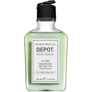 Depot гел за бръснене No. 406 Transparent Shaving Gel 100 ml