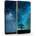 kwmobile Прозрачен калъф с дизайн дърво за Samsung Galaxy A20s - син