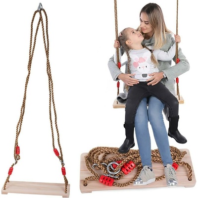 Verk 18200 houpací prkénko dřevěné 40 x 16 cm hnědá – Zboží Dáma