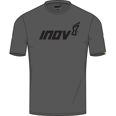 INOV-8 Тениска INOV-8 INOV-8 COTTON TEE "INOV-8" M Сребърно Velikost XL