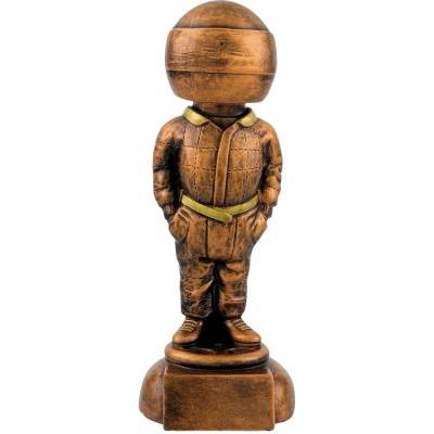 Trofej jezdec 17 cm Zlatá