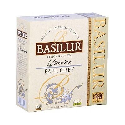 Basilur Premium Earl Grey neprebal 100 x 2 g