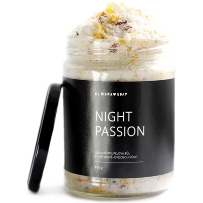 Almara Soap soľ do kúpeľa Night Passion 450 g