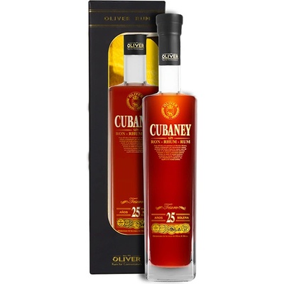 Cubaney Tesoro 25y 38% 0,7 l (holá láhev)