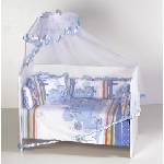  Балдахин за бебешко и детско легло син