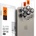 Spigen Glass tR EZ Fit Optik Pro Lens Protector 2 Pack - 2 комплекта предпазни стъклени лещи за камерата на iPhone 16 Pro, iPhone 16 Pro Max, iPhone 15 Pro, iPhone 15 Pro Max (черен-червен)