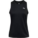 Under Armour Women's Tech Solid Tank Vest - Black/White