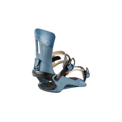 Nitro Rambler blue snowboardové vázání černá/bílá L