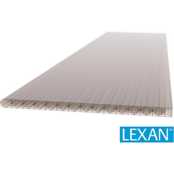 Lexan Thermoclear Plus 2UV 16 mm 1050 x 3000 mm hnedá 1 ks