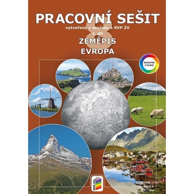 Zeměpis 8, 1. díl - Evropa (barevný pracovní sešit) (8-73)