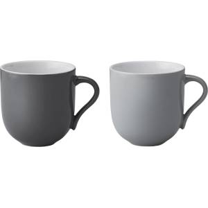 Stelton Големи чаши за чай Emma grey 2 бр. danish modern 2.0 Stelton (SNX2071)