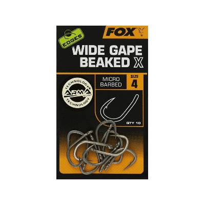 FOX - Háčky Edges Wide Gape Beaked X Hooks vel. 4 10 ks
