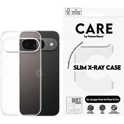 Panzer Гръб CARE by PanzerGlass за Google Pixel 10/ 10 Pro Fashion X-Ray Soft - Прозрачен