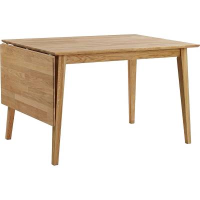 Rowico Home Skládací stůl z olejovaného dubu FILIPPA Oak 120 x 80 cm dub přírodní 113724