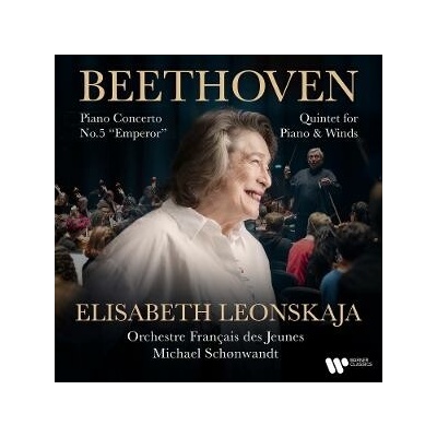 Elisabeth Leonskaja, BEETHOVEN - PIANO CONCERTO NO. 5 “EMPEROR” & PIANO QUINTET OP. 16, CD