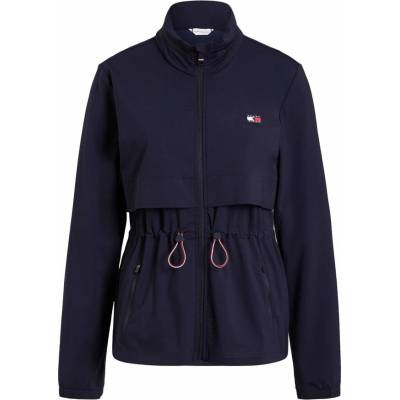 Tommy Hilfiger Bunda Alma Waisted Windbreaker dámská desert sky