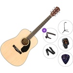 Fender CD-60S Dreadnought WN Deluxe Standard SET Natural Акустична китара