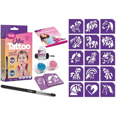 TyToo Glitter Tattoo Horses and Unicorns