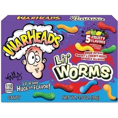 Warheads Theater Lil' Worms 99 g