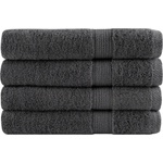 vidaXL Премиум сауна кърпи SOLUND 4 бр антрацит 80x200 см 600 gsm (137169)