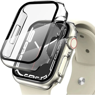 Tech-Protect Кейс с протектор за Appel Watch 7/8/9 (41mm) от Tech-Protect Defense360 - прозрачен (9589046919329)