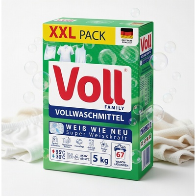 Voll prášek na bílé prádlo 5 kg