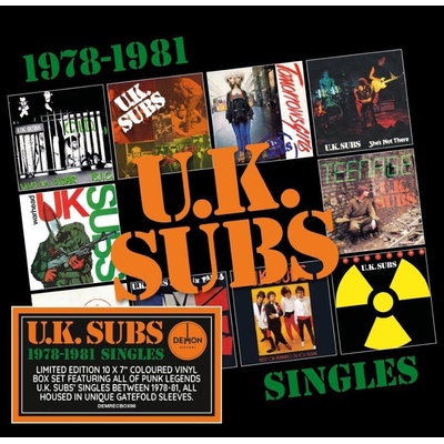 UK Subs - 1978 - 1981 Singles (Box Set) (Coloured) (10 x 7") (5014797912977)