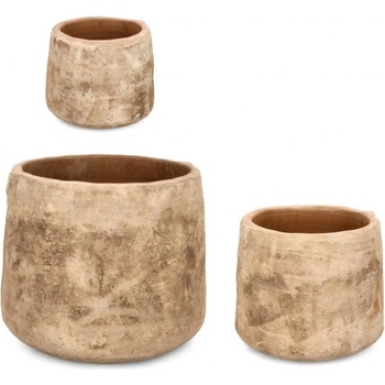 Bizzotto Комплект 3 бр. minh поставки за ваза - ниско полиран теракот (0792064)