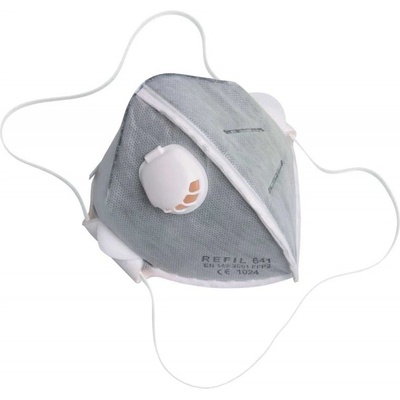 Refil respirátor 641 FFP2 s ventilem, 10 ks