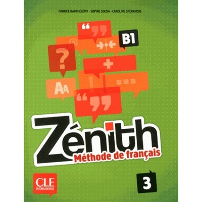Zénith 3 Livre de l´éleve + DVD-Rom