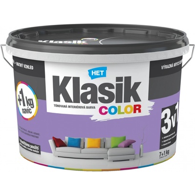 HET Klasik COLOR 0347 fialový 7 kg + 1 kg