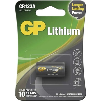 Energizer Lithium Photo CR123A 1ks 7638900052008